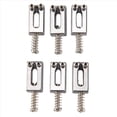 thumbnail image 1 of 6 Piezas Juego Plano Selleta de Puente Guitarra Electrica Para Reemplazo, 1 of 10