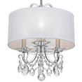 thumbnail image 2 of Crystorama Lighting - Three Light Mini Chandelier - Mini Chandelier - Othello -, 2 of 6