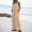Beige#2, variant on Womens Rompers and Jumpsuits,Women's Printed Jumpsuit Casual Button Pocket Sleeveless Wide Leg Trousers Blue S