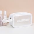 thumbnail image 3 of Bolsas de cosméticos transparentes Bolsa de maquillaje a prueba de agua de PVC Portátil de viaje yeacher  Bolso de Cosméticos, 3 of 7