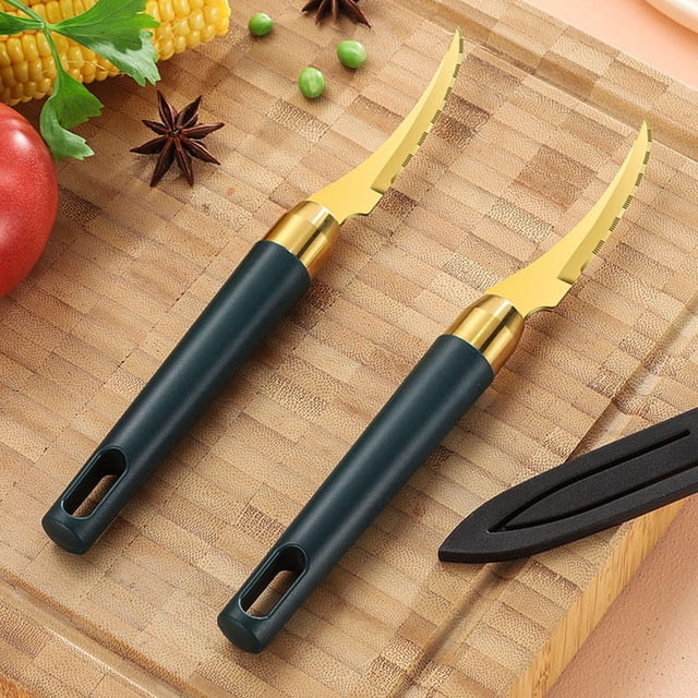 FOMIYES Herramienta Para Limpiar Y Pelar Camarones Color Verde Fácil De Usar En Cocina