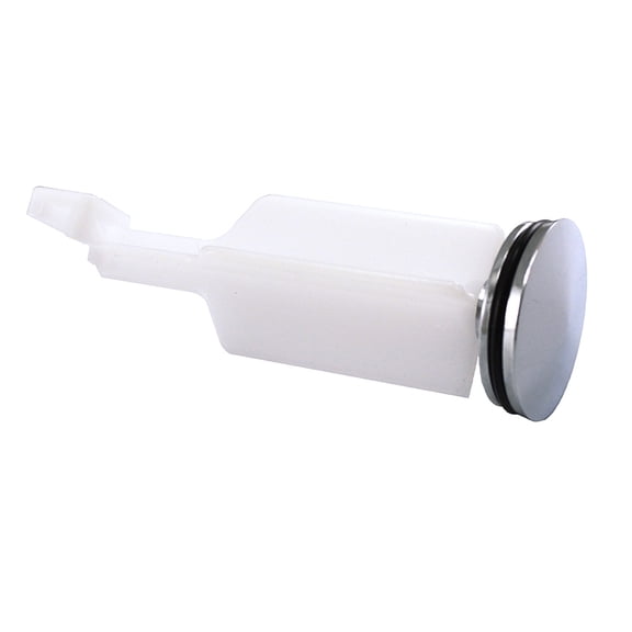 Universal Plastic Plunger with Chrome Plated Brass Cap for Brass Pop-Up Assembly