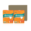 Assurance Unisex Incontinence Stretch Briefs with Tabs, Ultimate Absorbency, S/M (80 Count)