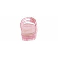 thumbnail image 3 of Jessica Simpson Jelly Buckle Youth Girls' (11-3) Slide Sandal | JES564 Pink, 3 of 6