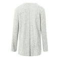 thumbnail image 7 of HCYSFG Womens Ribbed Cardigan Open Front Long Sleeve Loose Fit Casual Daily Layering Knit Sweater Soft Longline Duster, 7 of 7