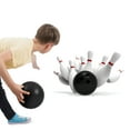 thumbnail image 2 of Bowling Set, Small Bowling Set, Includes 10 Pins and 2 Balls, Indoor Outdoor Mini Bowling Set, 6.3 x 3.2 in, 2 of 5