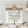 thumbnail image 4 of Curtain Valances for Windows, Sheep Seat on Sofa Rustic Rod Pocket Valance Window Treatments Short Curtains for Kitchen Bathroom Living Room 54 x 18 Inches, 1 Panel, 4 of 6