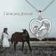 thumbnail image 2 of Collar de doncella y caballo de amor (oro), 2 of 5