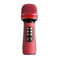 thumbnail image 1 of Micrófono Inalámbrico De Karaoke Con Bluetooth Para Adultos Y Niños, Micrófono Portátil Con Bluetooth Para El Hogar, Altavoz De Mano Para Navidad Y Cumpleaños Yuarrent EL017539-02, 1 of 5