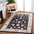 thumbnail image 2 of SAFAVIEH Anatolia Dalton Oriental Wool Area Rug, Black/Ivory, 3' x 5', 2 of 8