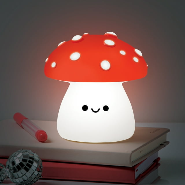 Merkury Innovations Magic Mushroom LED Night Light, Cool White