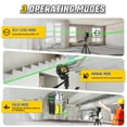 thumbnail image 6 of 4D 360° Self-Leveling Laser Level, Cross Line Laser Tool for Construction, Home Renovation, and Floor Tile Projects, 6 of 9