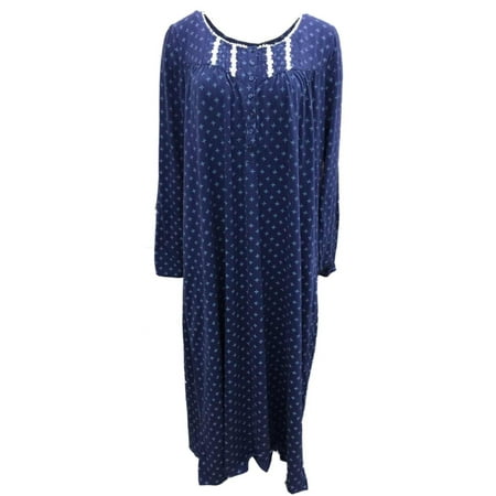 croft barrow nightgown floral womens button dialog displays option additional opens zoom walmart