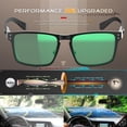 thumbnail image 3 of Gafas de Sol Polarizadas de Lujo ATTCL para Hombre, Ligeras, Modelo 8999, 3 of 9