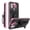 Pink, variant on LHNUNP for iPhone 13 Case with Camera Cover, Built-in Kickstand & Belt Clip Holster Rugged Anti-Drop Shockproof Bumper Cover, Pink