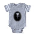 thumbnail image 1 of CafePress - Poe Portrait_Bk - Cute Infant Baby Football Bodysuit, 1 of 1
