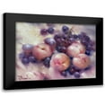 thumbnail image 1 of Singatullin, Marsel 14x12 Black Modern Framed Museum Art Print Titled - Still Life with Peaches, 1 of 5