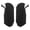 Black, variant on BIMZUC Bunion Relief Socks for Women Soft Elastic Breathable Hallux Valgus Corrector Toe Separator for Work Daily Wear Foot Care Pain Relief Skin Color 10 inches / 25.4 cm