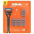 thumbnail image 4 of Gillette Fusion5 Men's Razor Blade Cartridges (16 Count), 4 of 10