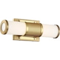 thumbnail image 2 of 62/1601-Nuvo Lighting-Caper-13W 1 LED Bath Vanity-12.75 Inches Wide by 4.5 Inches High, 2 of 2