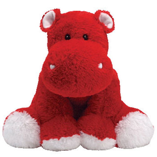 Janice Diskurs Tidsserier TY Classic Plush - LOVELY the Red Hippo - Walmart.com