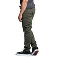 thumbnail image 5 of Victorious Men's Drop Crotch Stretch Jogger Twill Pants, Up To 5X, 5 of 5