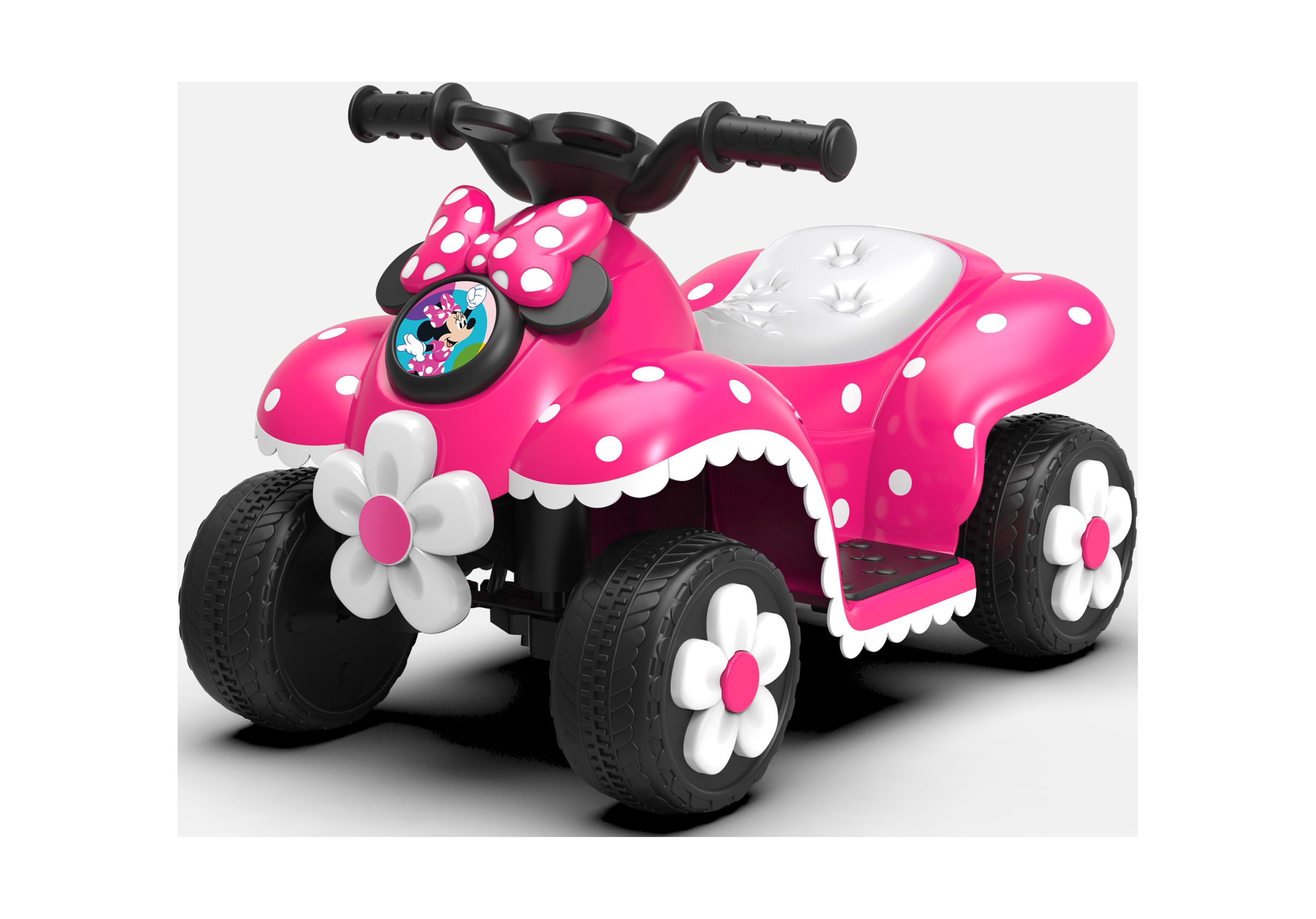 Huffy Disney Minnie Mouse Battery Powered Ride On Car 6V Kids Ages 3 Walmart