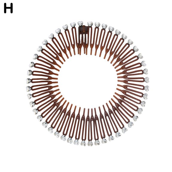 1xWomen Plastic Elastic Headband Hair Band Wash Face Clip Fixed Hair Accessories P2C7