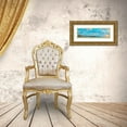 thumbnail image 3 of Vaughn, Steve 24x10 Gold Ornate Wood Framed with Double Matting Museum Art Print Titled - Sunrise on Juno Beach, 3 of 4