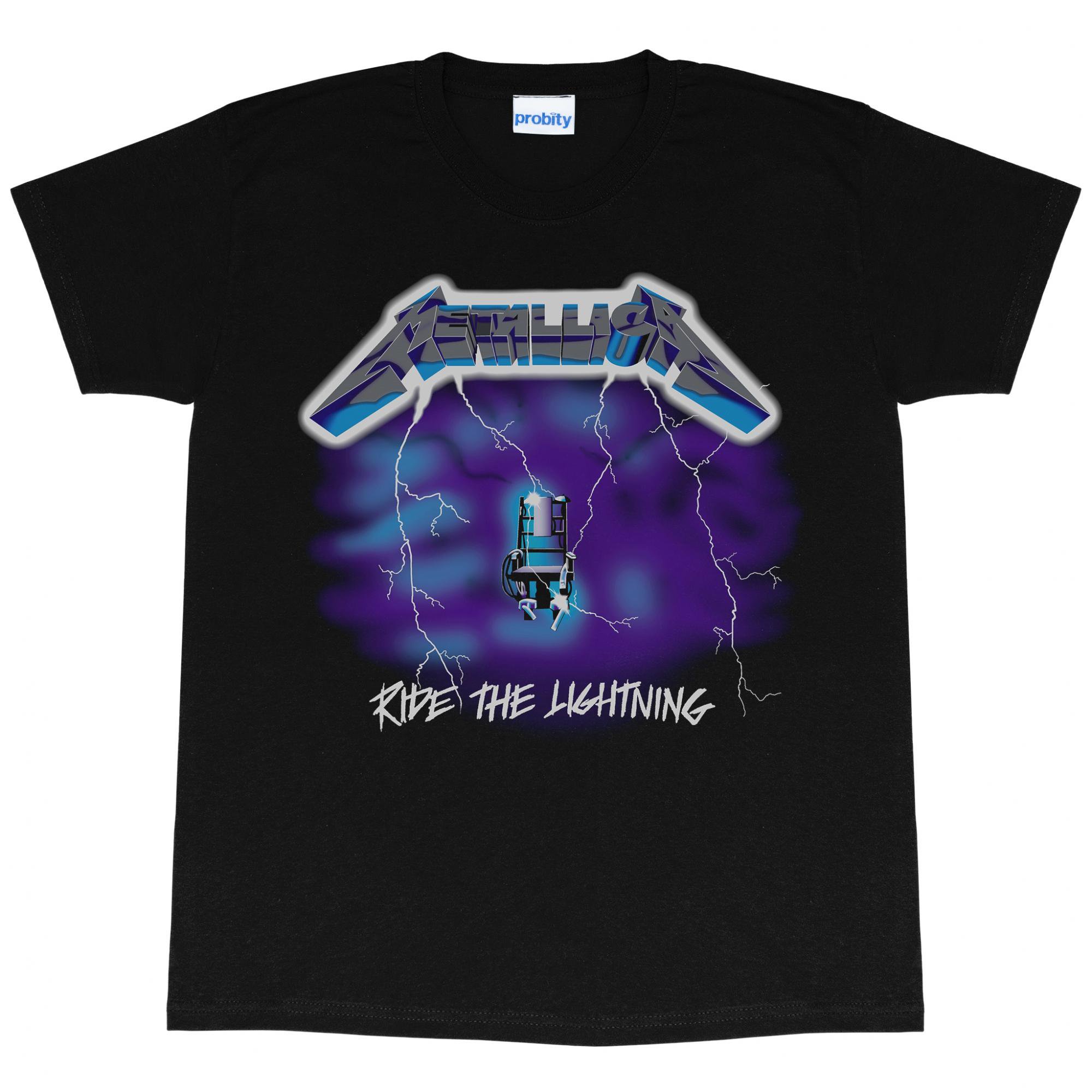 Metallica Mens Ride the Lightning T-Shirt | Walmart Canada