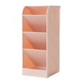thumbnail image 1 of Four-Grid Ergonomic Desk Storage Box Drawer Organizer Inclined Pen Holder Rectangular Organizer Organizing, 1 of 8