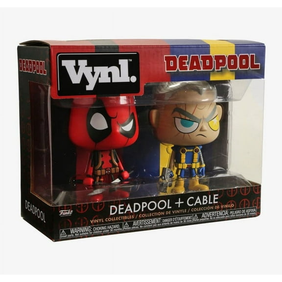 Funko POP! Arcade Vinyl Marvel Comics: Deadpool and Cable, Vinyl Figures