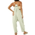 thumbnail image 2 of LEKODE Jumpsuits for Women Rompers for Mom Womens Jumpsuit Short Overalls Women Overall Shorts for Women Overalls for Women Beige 3xl, 2 of 5