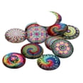 thumbnail image 1 of Spiral Design DIY Gems Glass Sticker Patches For Multi Color 20Pcs, 1 of 5