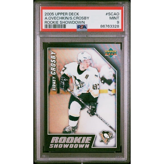 2005 Upper Deck #RS-SCAO Sidney Crosby Rookie Showdown PSA 9