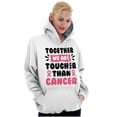 thumbnail image 4 of Together Tougher Than Breast Cancer Hoodie Sweatshirt Women Brisco Brands S, 4 of 6