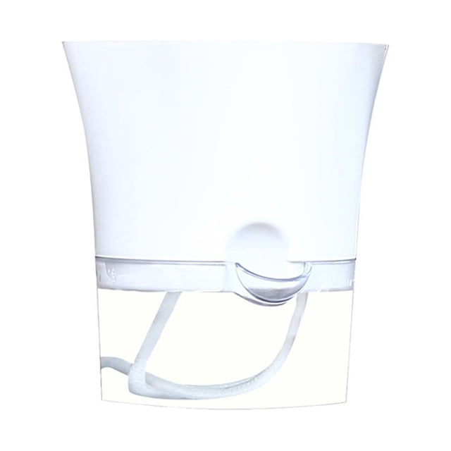 Greenne Transparent Self-Watering Plant Flower Plastic Pot Planter Home Garden Decor