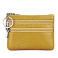 thumbnail image 1 of LHSHID Women's Leather Coin Purse Mini Pouch Change Wallet with Keychain, 1 of 4