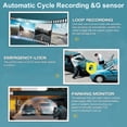 thumbnail image 3 of Dash Camera,And Rear 3 Cam And Rear Video Vision Car 480p 4in Car 3 1080 720 Rearview Mirror Car Mirror Car Video Camera Auto Safety 720 480p 4in Rear 3 1080 4in Car Rearview Eryue Mewmewcat, 3 of 6