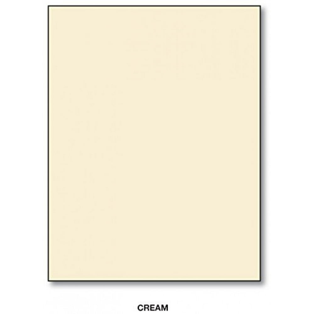 Color Card Stock 65lb. Cover Size 8 1/2" X 5 1/2" Sheets (Half Letter