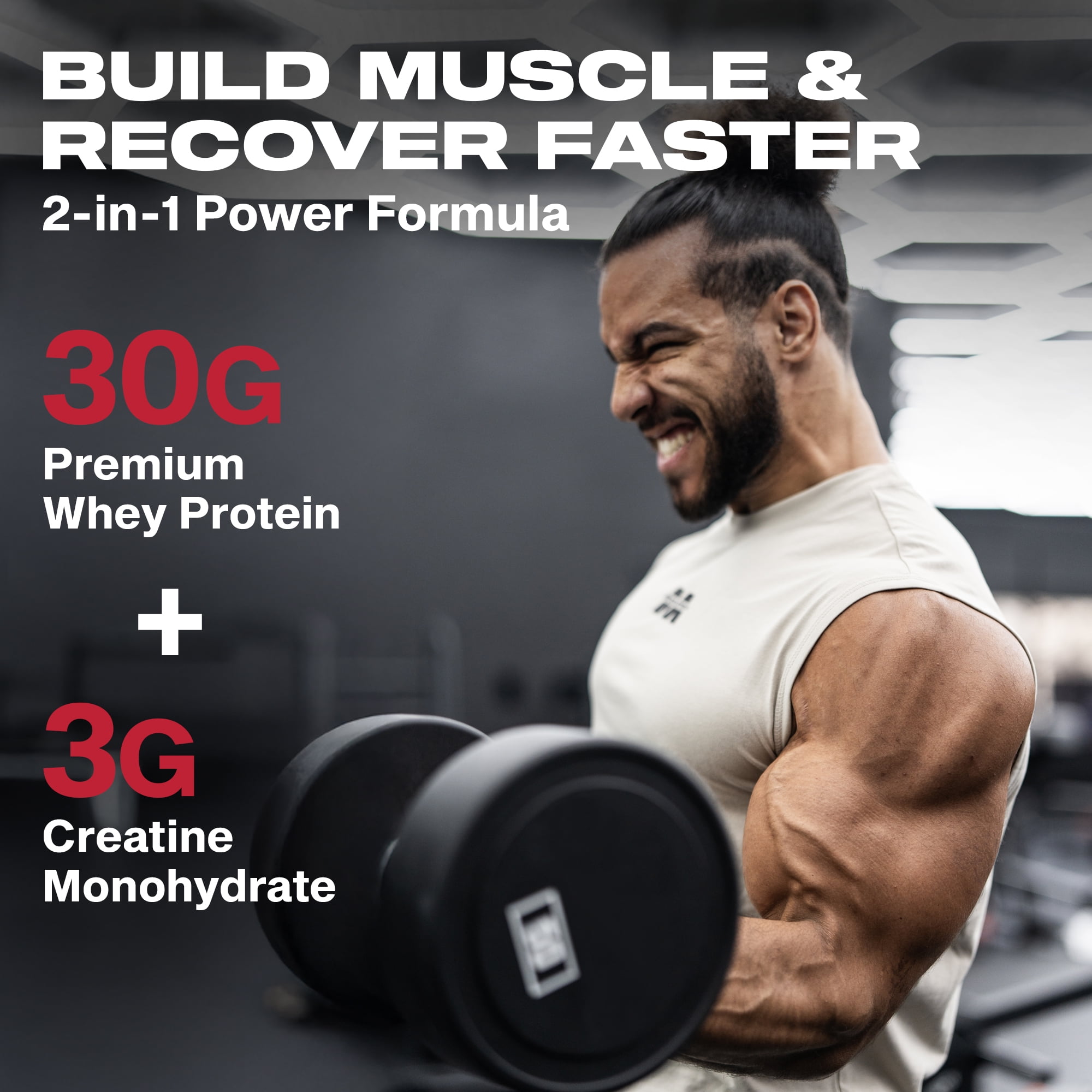 MuscleTech NitroTech Whey Protein Powder, Vanilla Cream
