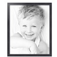 thumbnail image 2 of ArtToFrames 22" x 27" Galleria Noir Picture Frame, 22x27 inch Black MDF Poster Frame (WOM-4083),  Pack, 2 of 7