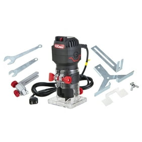 Hyper Tough 2.5A 1/4 inch Trim Router, Light-Duty Woodworking Router Type