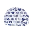 thumbnail image 4 of Milaget Rideau de Litière pour Chat Esthétique Accès Pratique Boîte à Déchets pour Chat Porte à Rabat Chat Blanc, 4 of 9