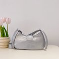 thumbnail image 4 of Bolso bandolera de mujer de gran capacidad PU Color sólido Simple bolso de viaje femenino FLhrweasw Nuevo, 4 of 9