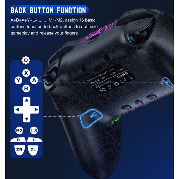 Switch pro controller back buttons 2025