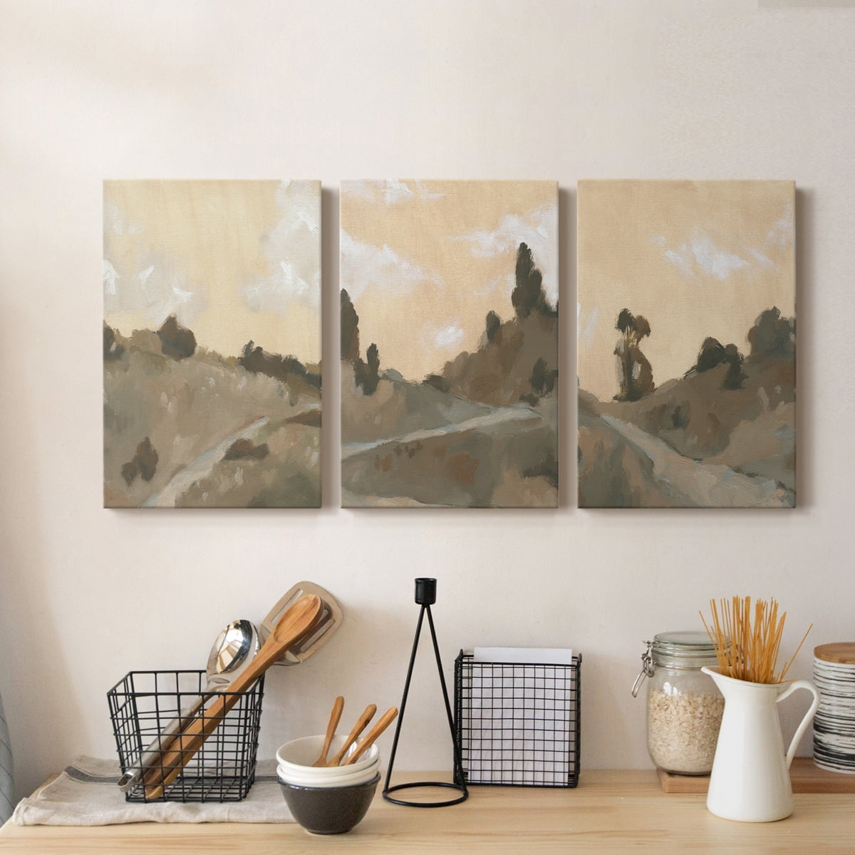 Hillside Walking Path IV Premium Gallery Wrapped Canvas - Ready to Hang - 24 x 36 Each