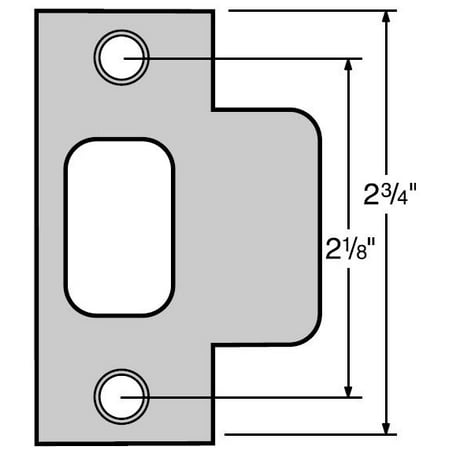 Kwikset 83028 Door T Strike Walmart Com