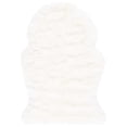 thumbnail image 2 of Safavieh Sheepskin Shag White Shag Rug - Novelty 2' x 4', 2 of 2
