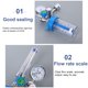 thumbnail image 4 of Seitruly Inhalador de oxígeno Medidor reductor de presión Regulador Botella de humidificación de oxígeno Inhalador con escala DY-C Nuevo estilo Ayudas para vestirse con gancho de botón 1 Seitruly CE001006-01B, 4 of 6